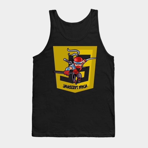 Women Who Code - JavaScript Ninja 2 Tank Top by Cyber Club Tees